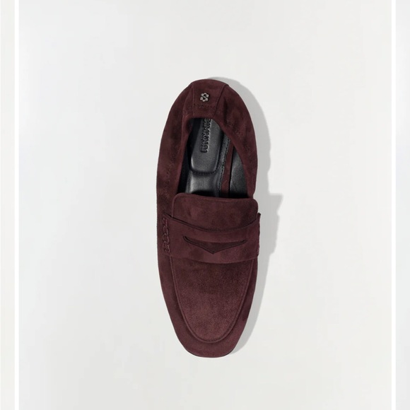 Simkhai Cocoa Suede Loafers
